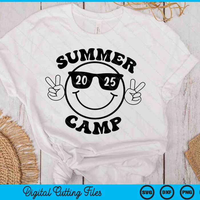 Summer Camp 2025 SVG PNG Digital Printable Files