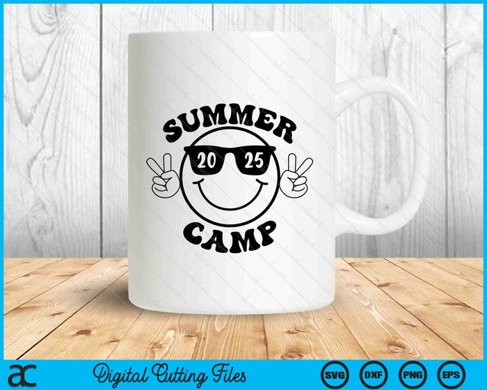 Summer Camp 2025 SVG PNG Digital Printable Files