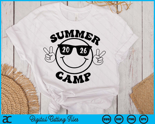 Summer Camp 2026 SVG PNG Digital Printable Files