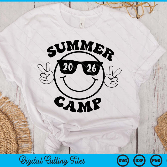 Summer Camp 2026 SVG PNG Digital Printable Files