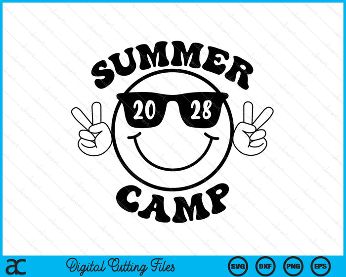 Summer Camp 2028 SVG PNG Digital Printable Files