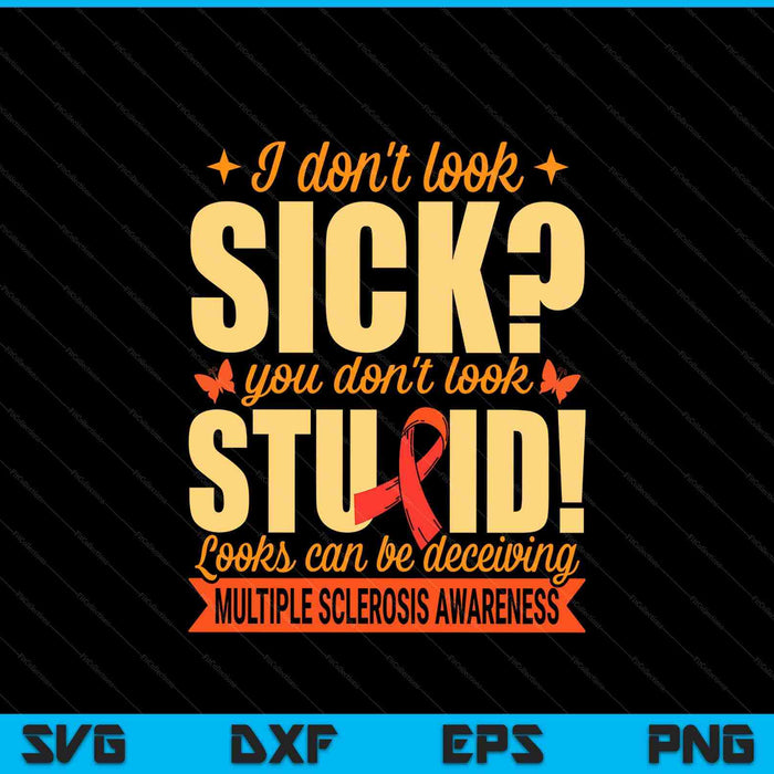 Support survivor fuck ms multiple sclerosis awareness SVG cut file