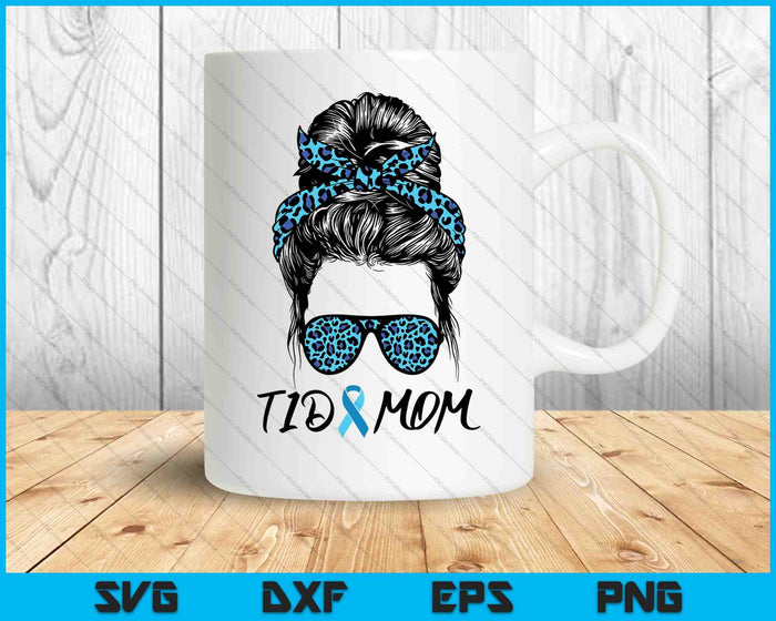 T1D Mom Type 1 Diabetes Awareness Month SVG PNG Cutting Printable Files