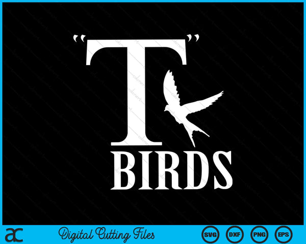 T Birds Funny Movie Themed Halloween SVG PNG Digital Cutting Files