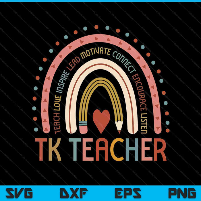 Tk teacher back to school teacher SVG cut file