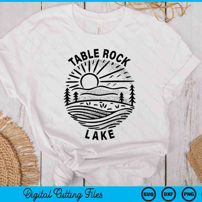 Table Rock Lake SVG PNG Digital Printable Files