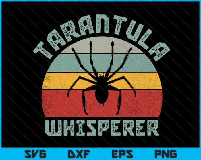 Tarantula Whisperer SVG PNG digitale afdrukbare bestanden