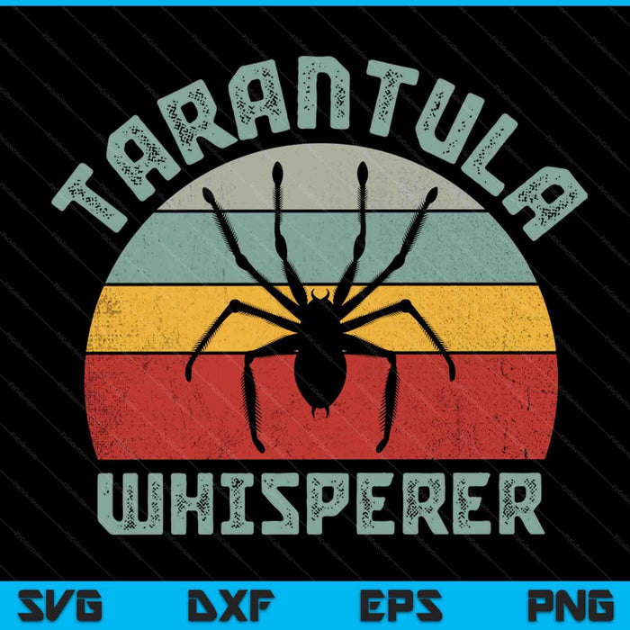 Tarantula whisperer SVG cut file