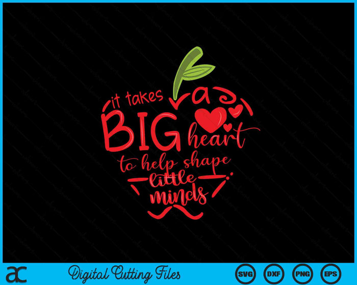 Teacher Day Appreciation Day Gift Apple Teach Learn SVG PNG Digital Cutting File