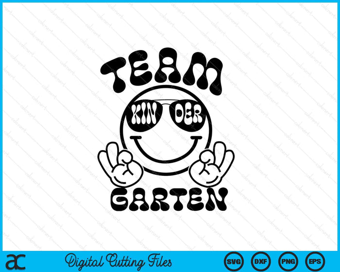 Team Kindergarten Teacher SVG PNG Digital Printable Files