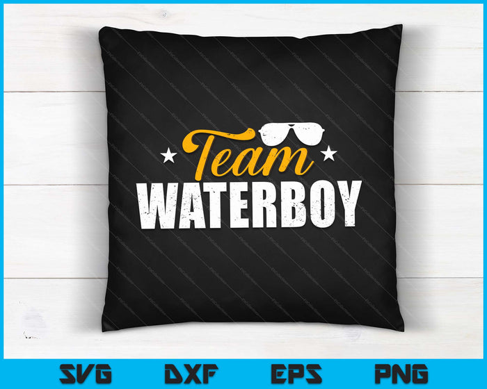 Team Water Boy Hydration Specialist Team Manager Humor Gift SVG PNG Cutting Printable Files