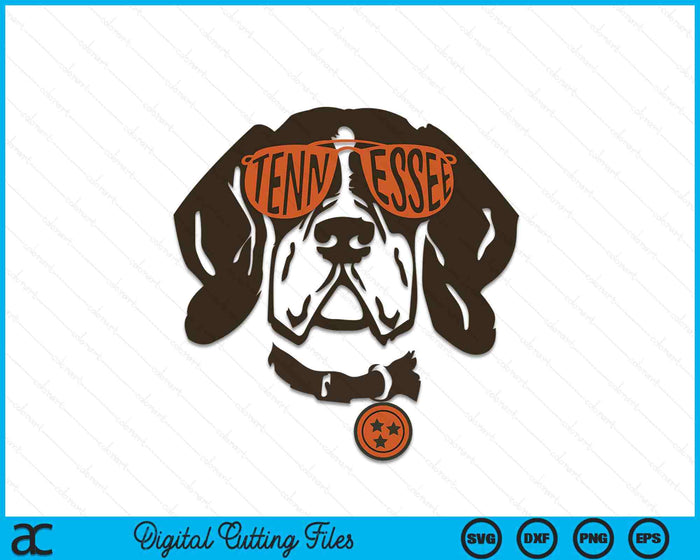 Tennessee Dog Sport Lovers SVG PNG Archivos de corte digital
