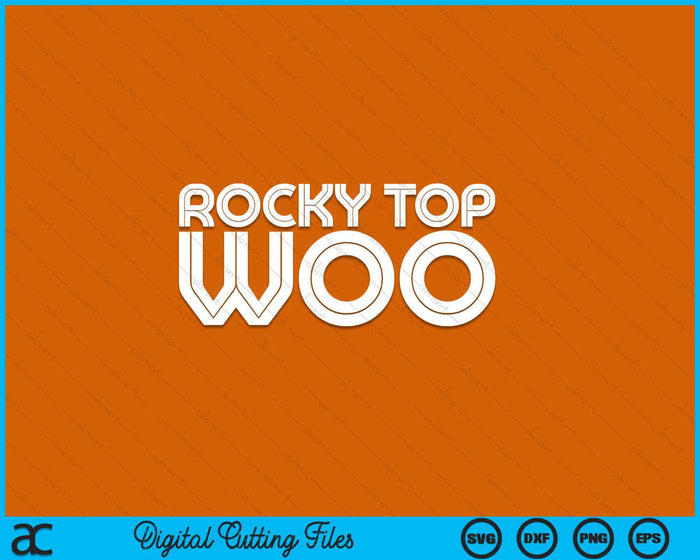 Tennessee Fan Rocky Top Tennessee Woo SVG PNG Digital Printable Files