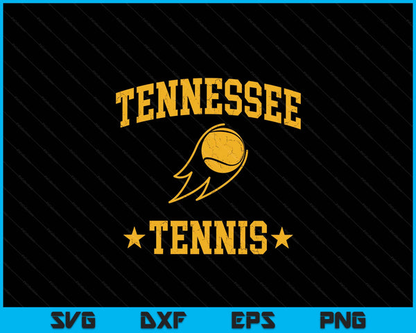 Tennessee Rapids Tennis Vintage Gameday Retro Tennis Lover SVG PNG Digital Printable Files