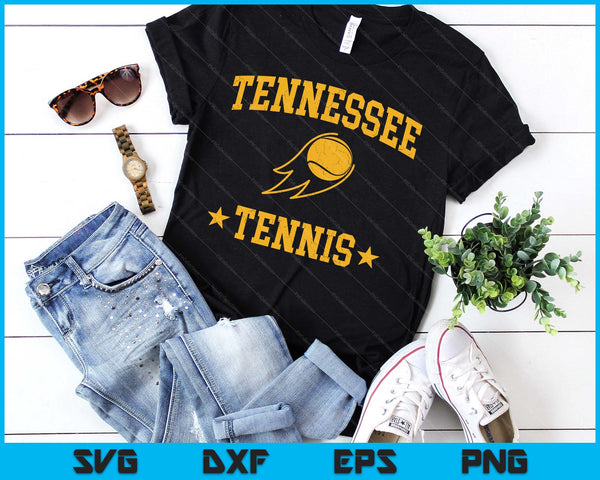 Tennessee Rapids Tennis Vintage Gameday Retro Tennis Lover SVG PNG Digital Printable Files