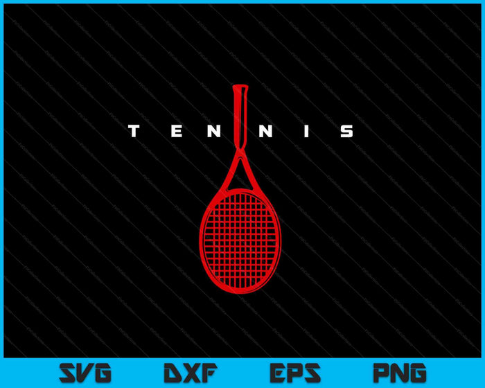 Grappige tennis cadeau tennis liefhebber SVG PNG digitale snijbestanden