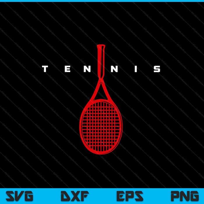 Tennis tennis lover SVG cut file