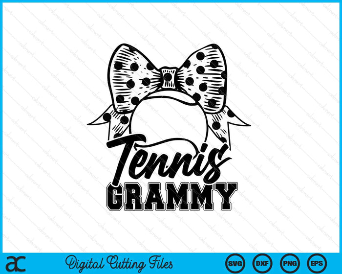 Tennis Grammy Game Day Mother's Day SVG PNG Digital Printable Files