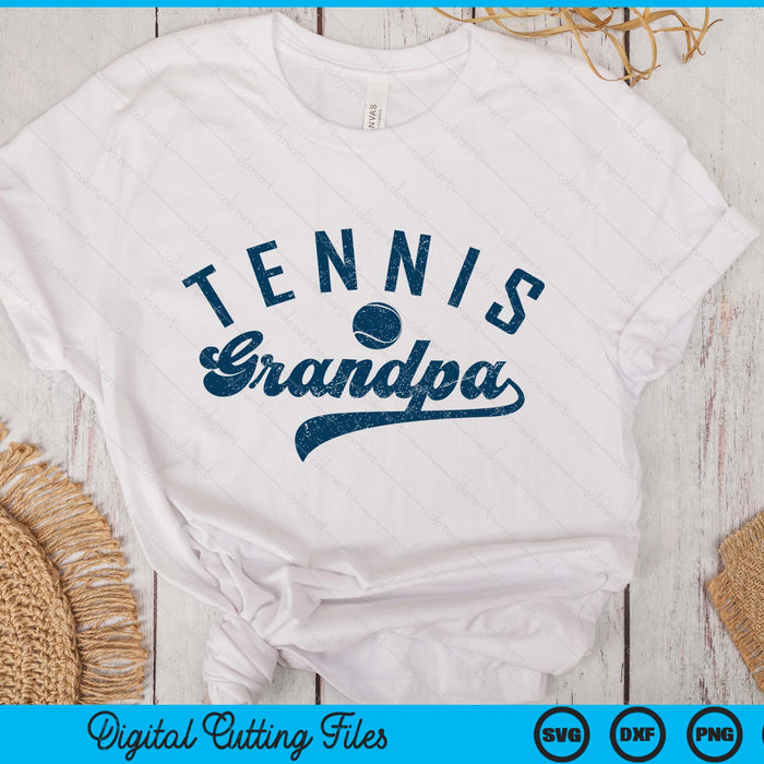 Tennis Grandpa Gifts SVG PNG Digital Printable Files