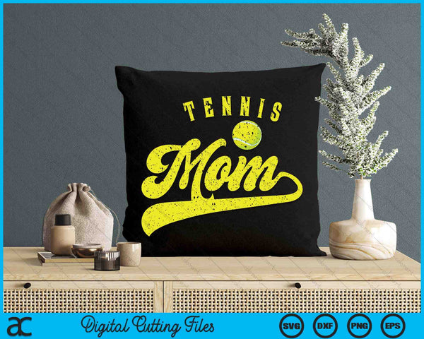 Tennis Mom SVG PNG Digital Cutting File