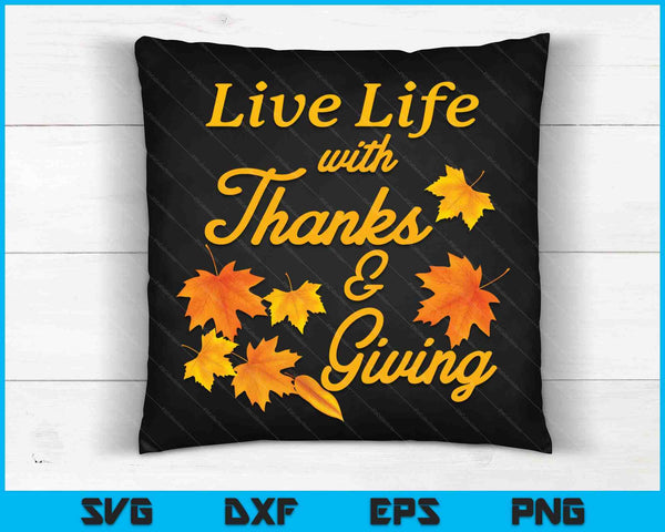 Thanksgiving Gratitude SVG PNG Digital Cutting Files