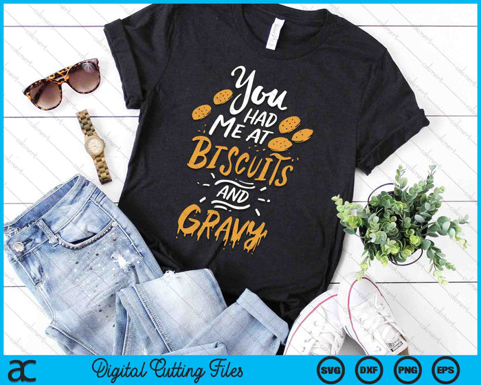 Thanksgiving Outfit For A Lover Of Gravy And Biscuits SVG PNG Digital Cutting Files