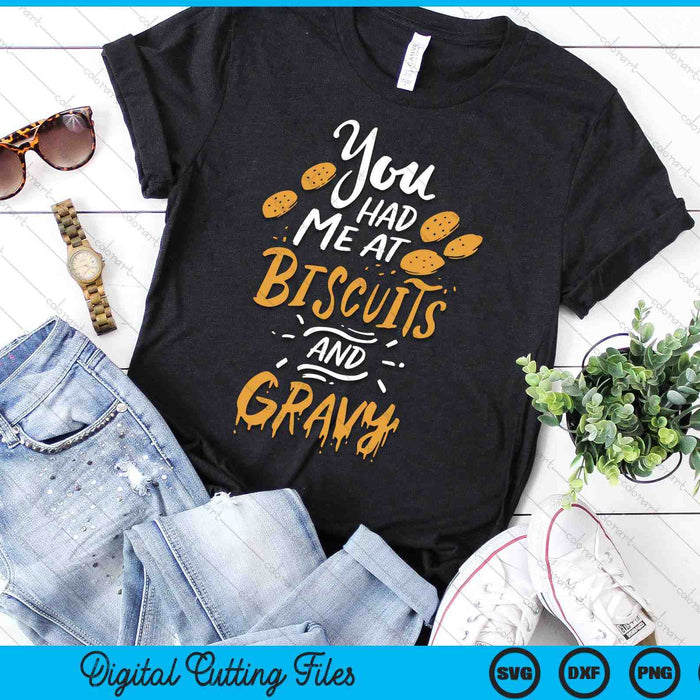 Thanksgiving Outfit For A Lover Of Gravy And Biscuits SVG PNG Digital Cutting Files