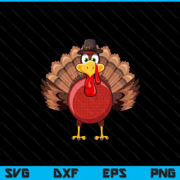 Thanksgiving turkey dodgeball SVG cut file