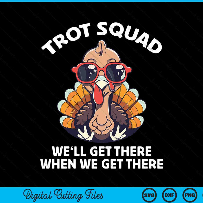 Thanksgiving turkey running outfit gear costume trot SVG cut file