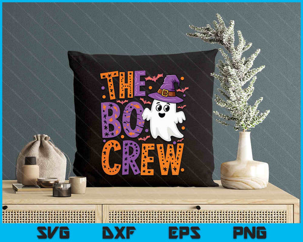 The Boo Crew Halloween Costume SVG PNG Digital Printable Files