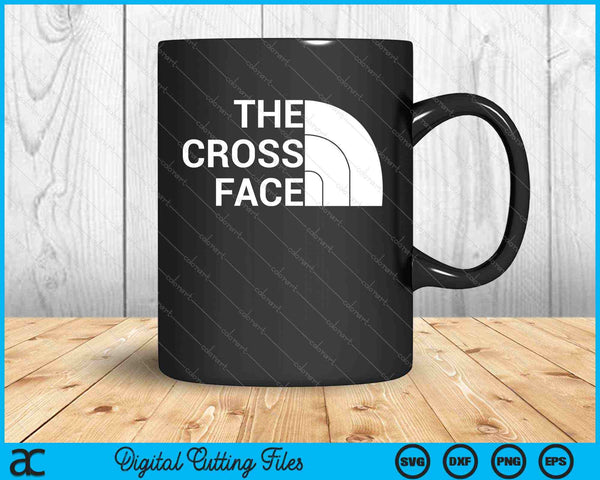 The Cross Face Wrestling SVG PNG Cutting Printable Files