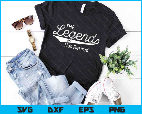 De legende heeft het snijden van afdrukbare bestanden met SVG PNG stopgezet - on a t-shirt