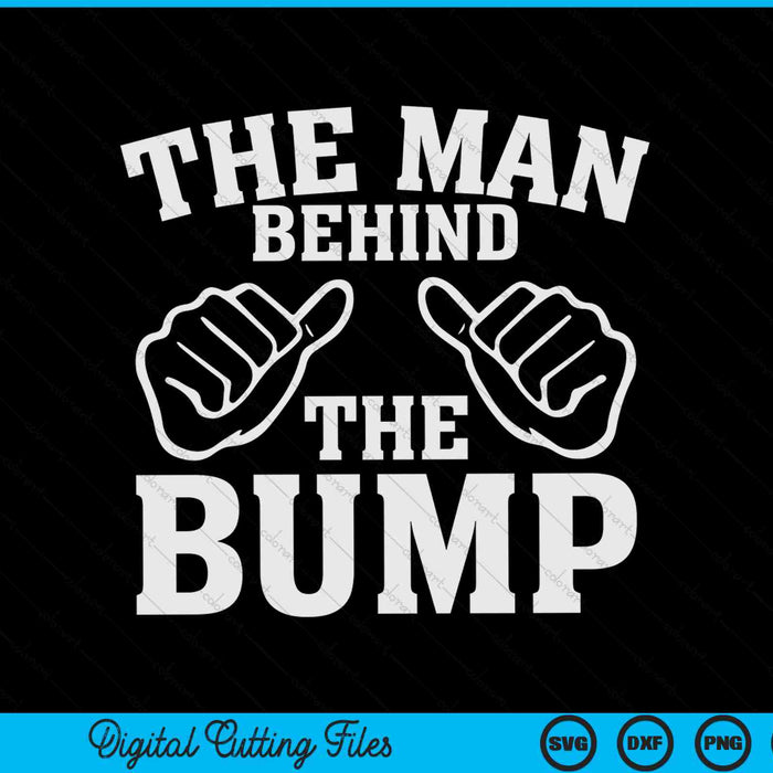 The man behind the bump SVG cut file