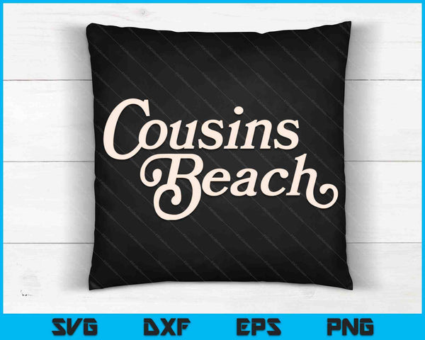 The Summer I Turned Pretty Cousins Beach SVG PNG Cutting Printable Files