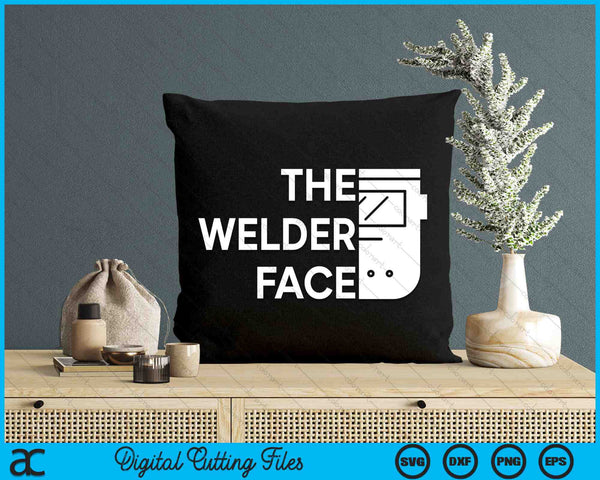 The Welder Face Welding SVG PNG Digital Printable Files