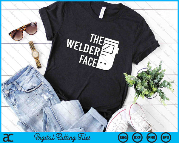 The Welder Face Welding Weld SVG PNG Digital Printable Files