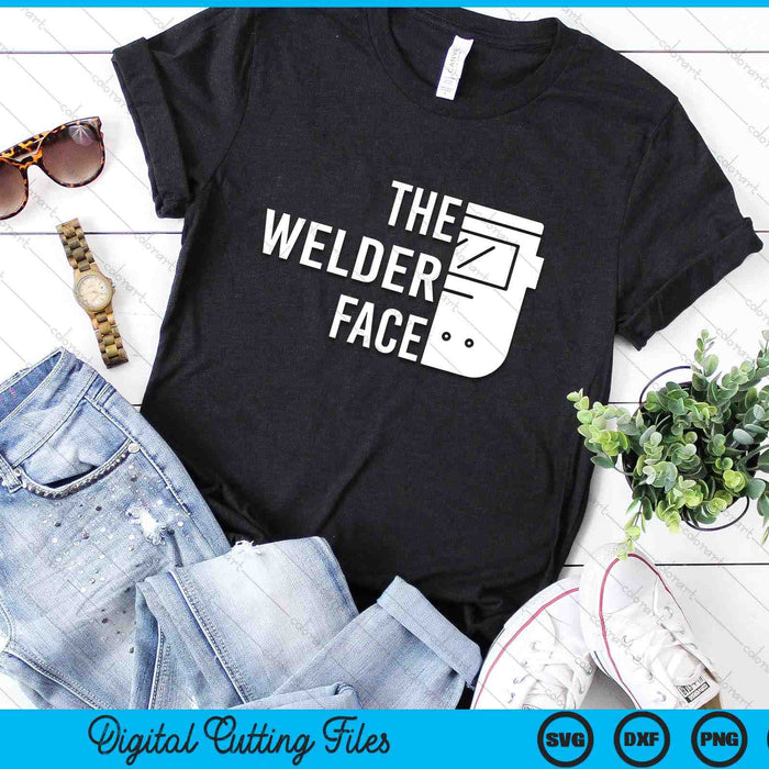 The Welder Face Welding Weld SVG PNG Digital Printable Files