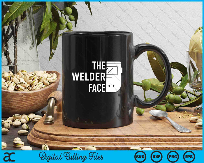 The Welder Face Welding Weld SVG PNG Digital Printable Files