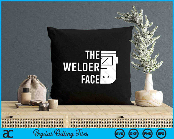The Welder Face Welding Weld SVG PNG Digital Printable Files
