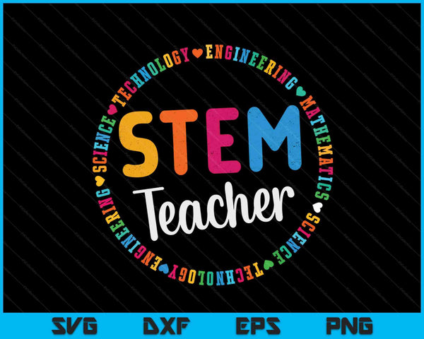 Think outside the box STEAM back to school SVG cut file