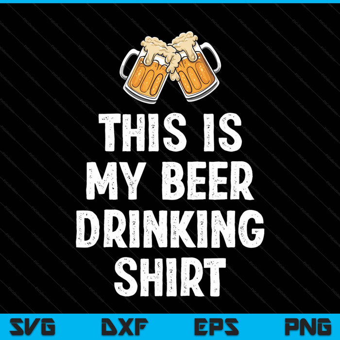 This is my beer drinking beer lover SVG cut file