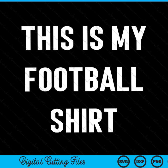 This is my football SVG cut file