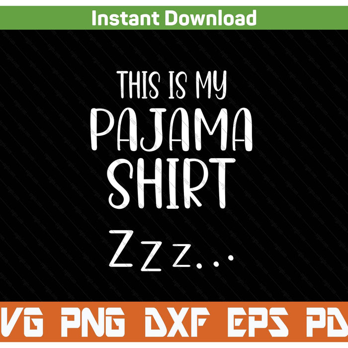 Pajama sleepover quote night party design, Halloween SVG cut file