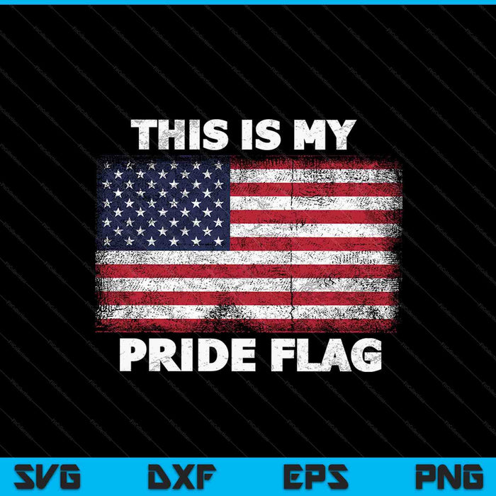 Esta es mi bandera del orgullo SVG PNG cortando archivos imprimibles