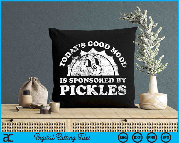 Het goede humeur van vandaag wordt gesponsord door Pickles SVG PNG digitale snijbestanden