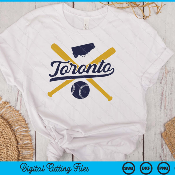 Toronto Baseball Vintage Wisconsin Pride Love City SVG PNG Digital Cutting Files