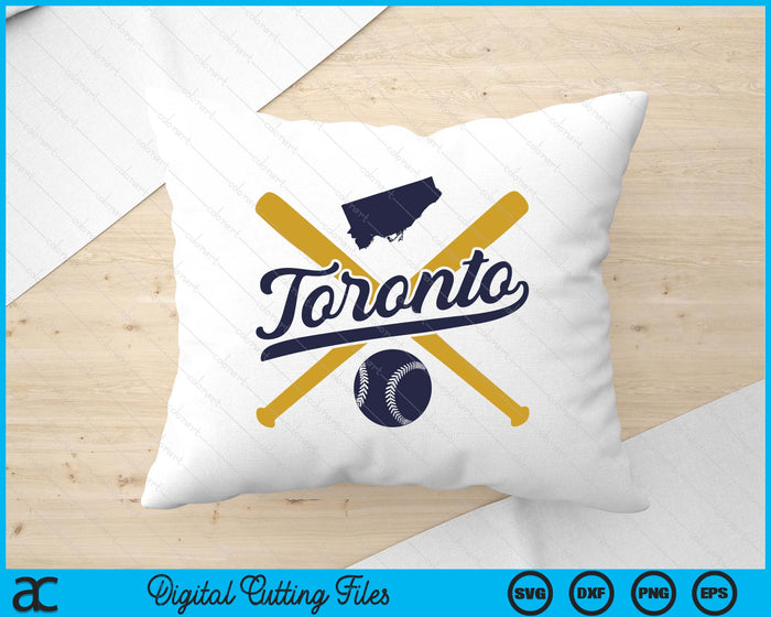 Toronto Baseball Vintage Wisconsin Pride Love City SVG PNG Digital Cutting Files