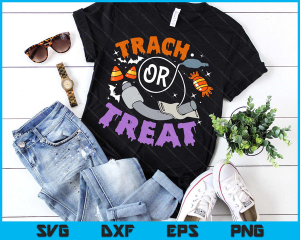 Trach Or Treat Nurse Respiratory Therapist ICU RN Halloween SVG PNG Digital Printable Files