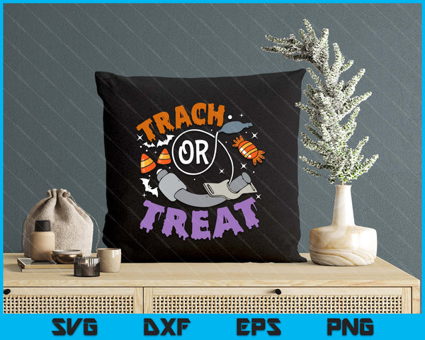 Trach Or Treat Nurse Respiratory Therapist ICU RN Halloween SVG PNG Digital Printable Files