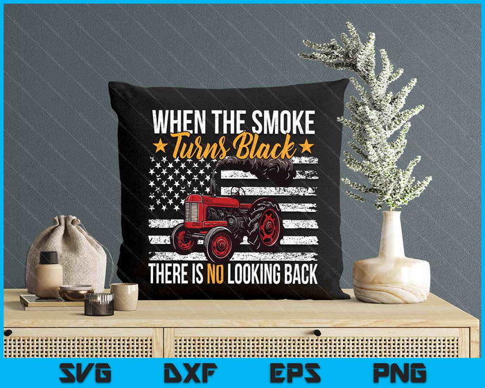 Tractor Pulling Power Smoke Turns Black Tractorpulling Usa SVG PNG Digital Printable Files